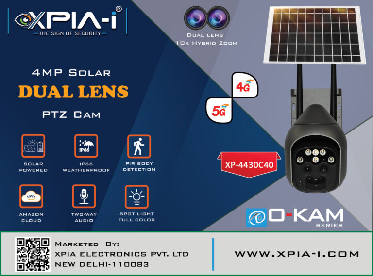 XP-4430C40-SOLAR 4G DUAL LENS OKAM - Image 2